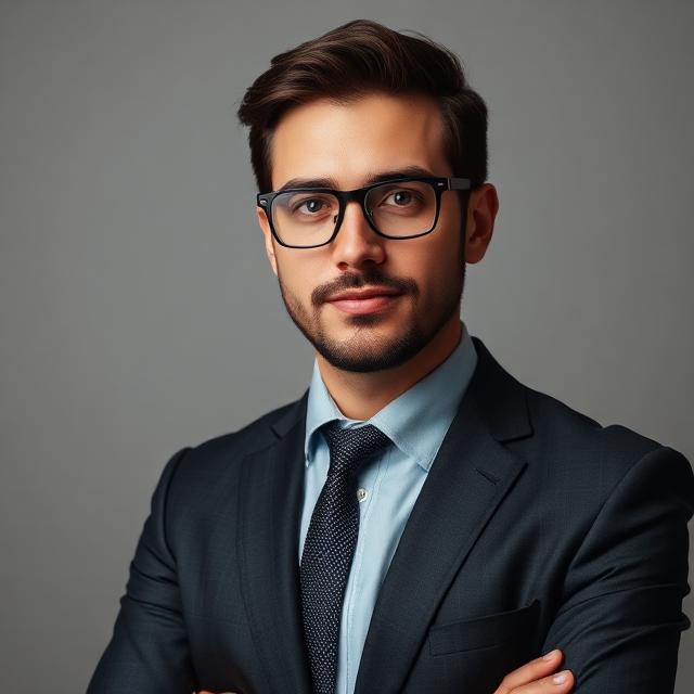 Business executive showcasing cloud infrastructure solutions